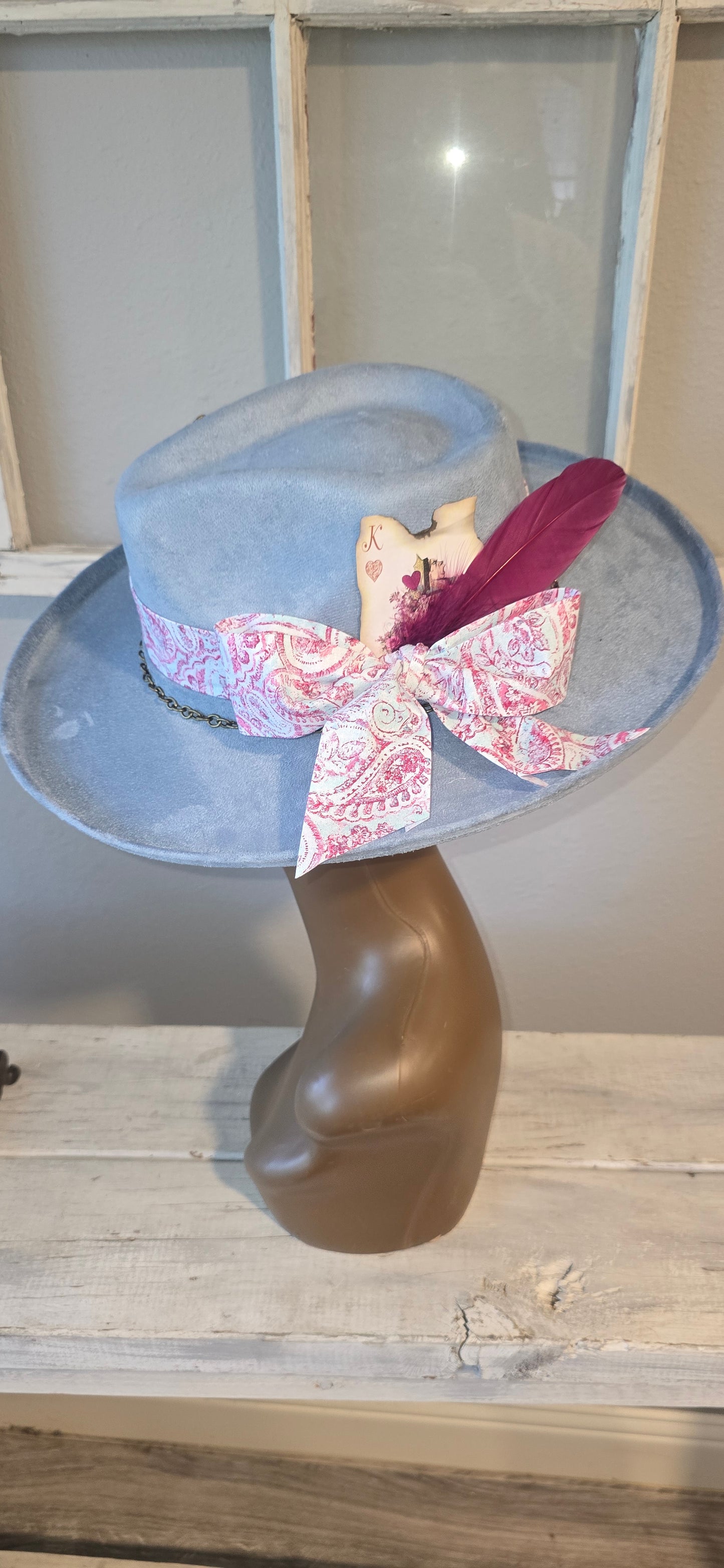 Baby Blue Pencil Brim