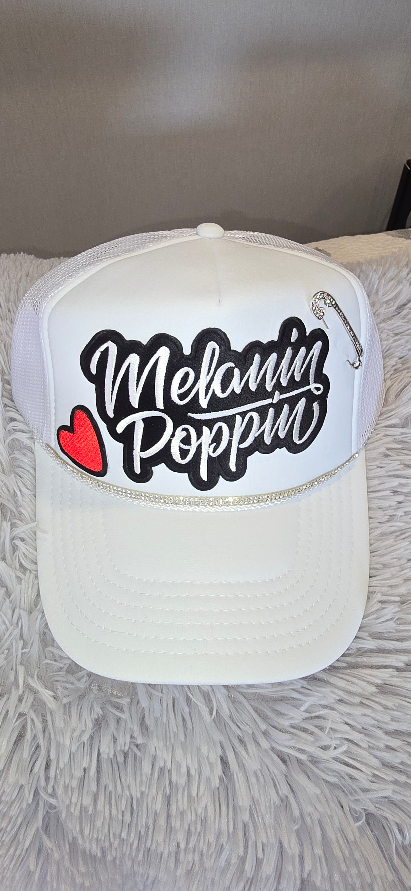 Melanin Poppin Trucker Cap