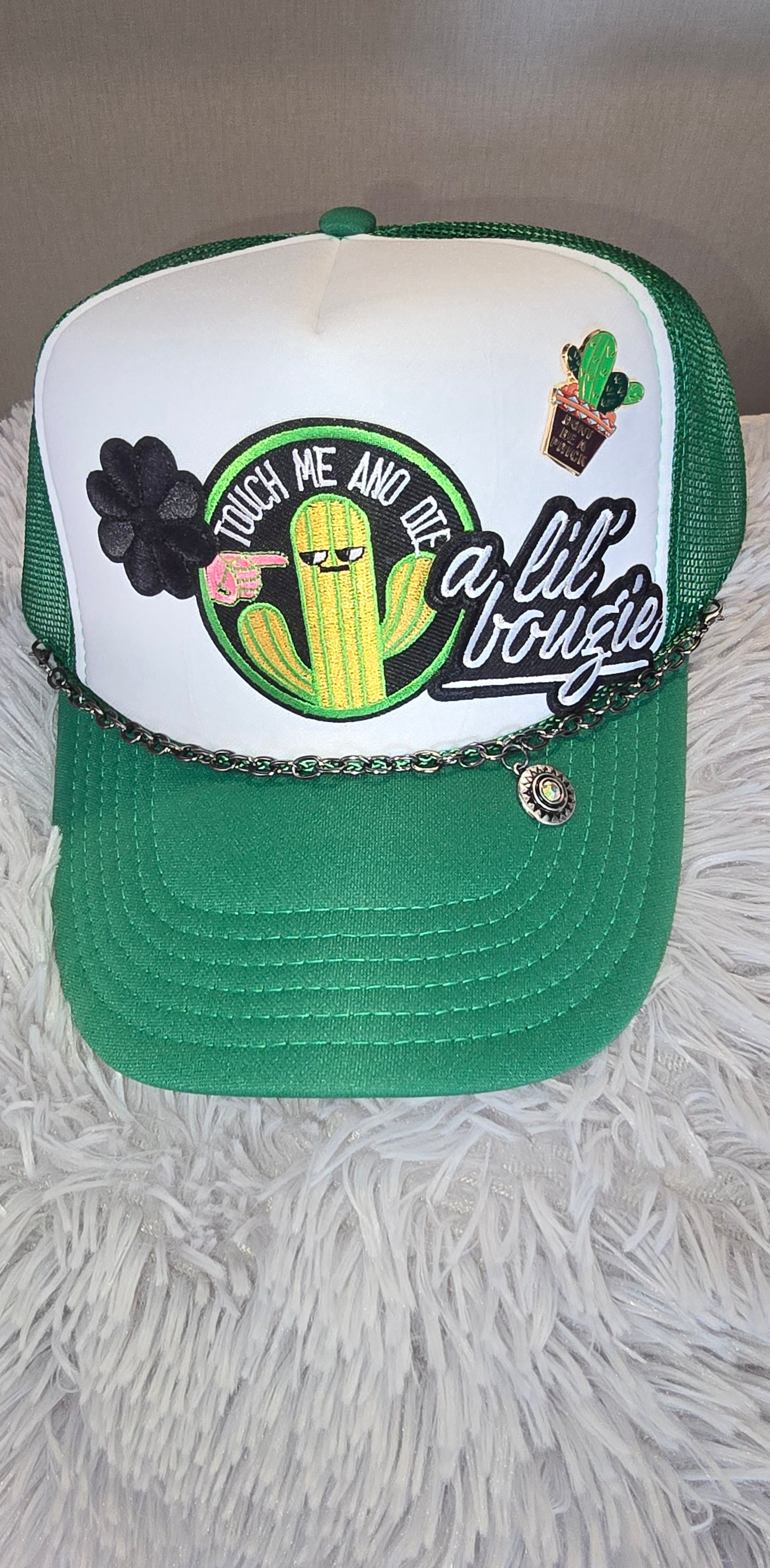 Touch Me and Die Trucker Cap