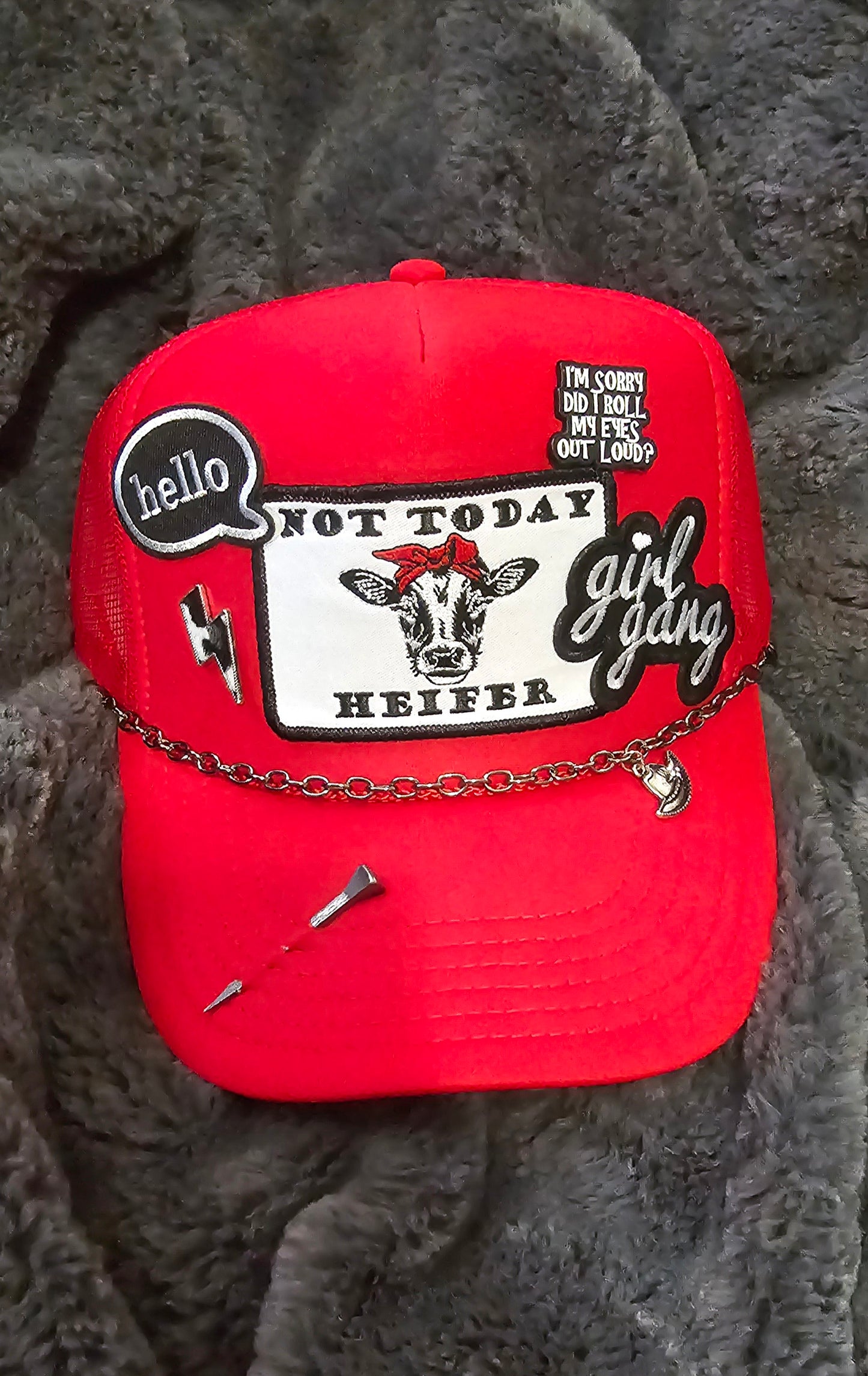 Not Today Heifer Trucker Cap