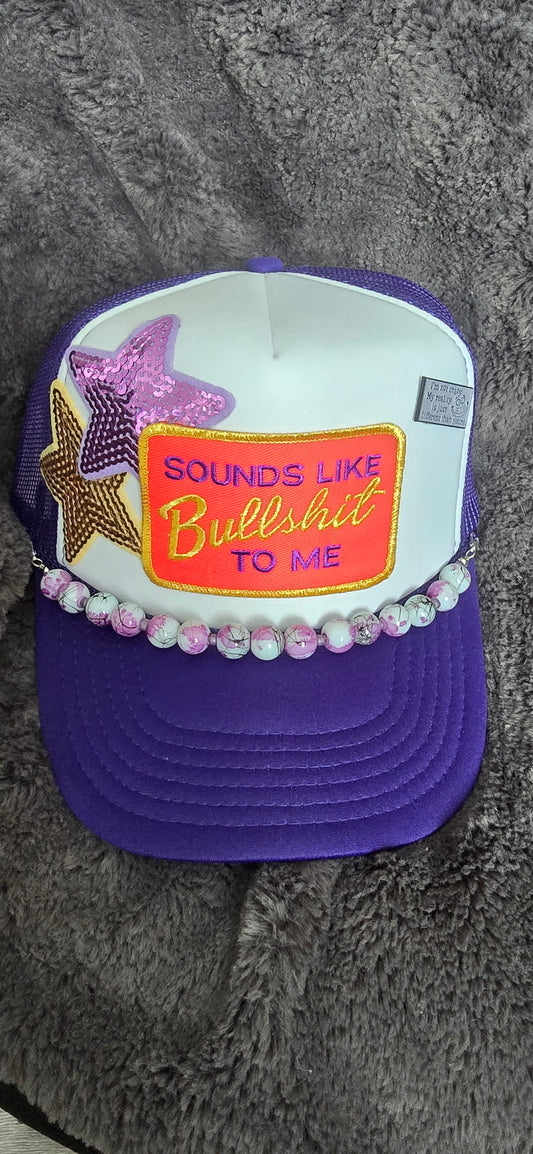 Sounds Like BS to Me Trucker Cap