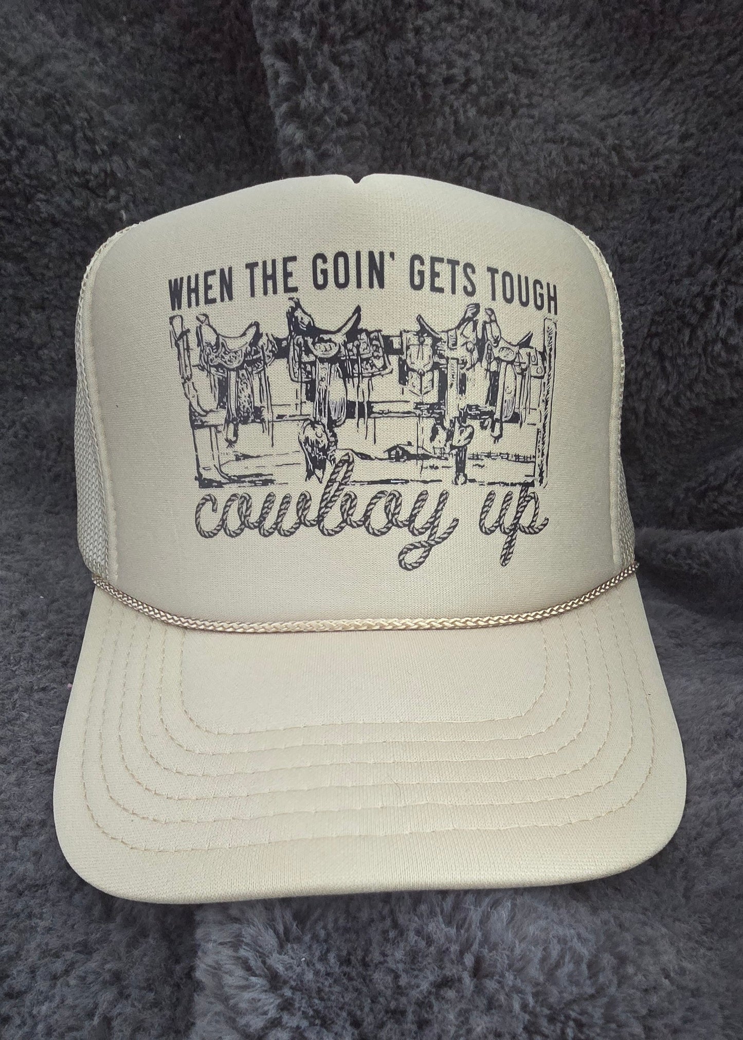 When Life Gets Tough Trucker Cap