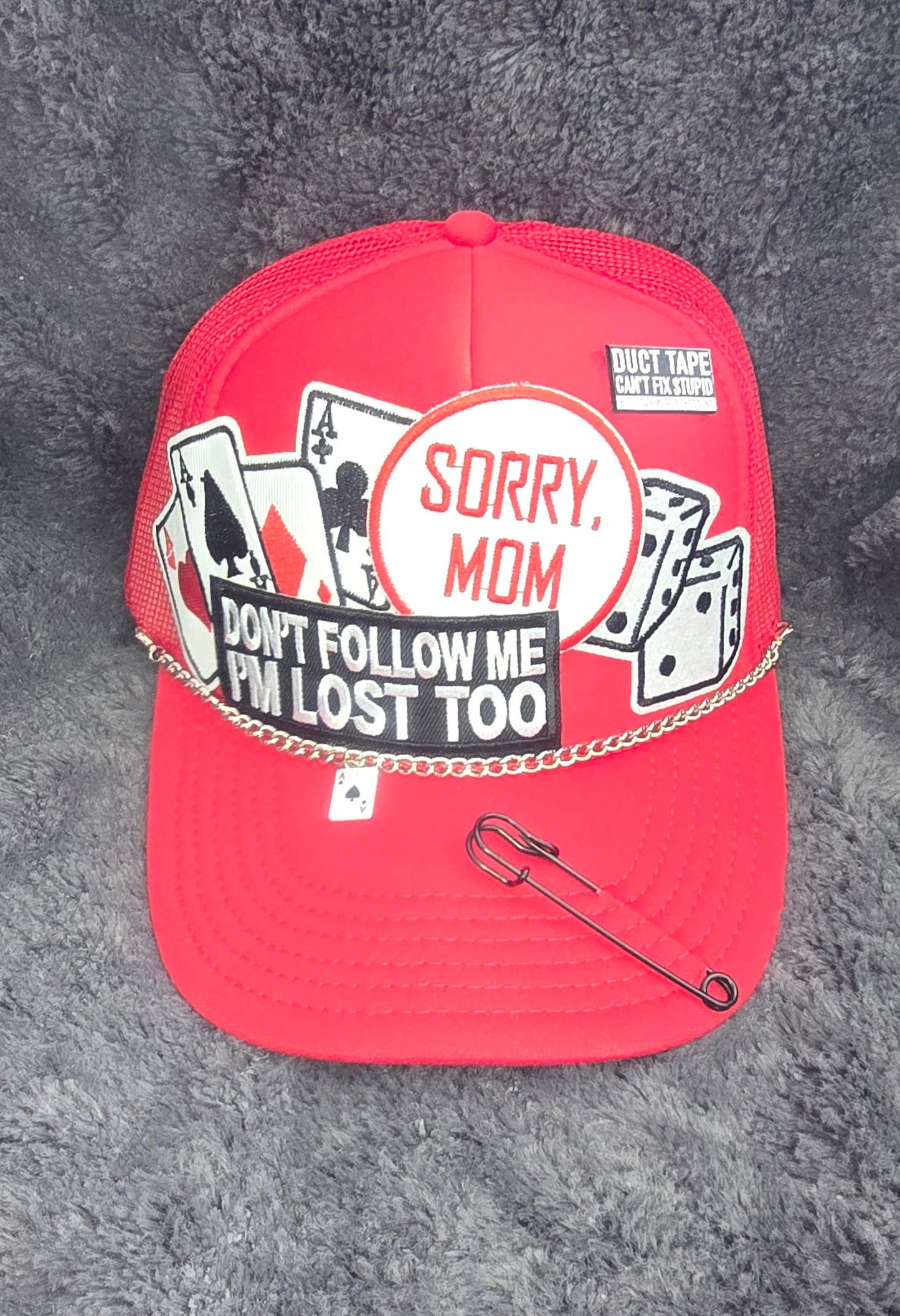 Don't Follow Me Trucker Cap